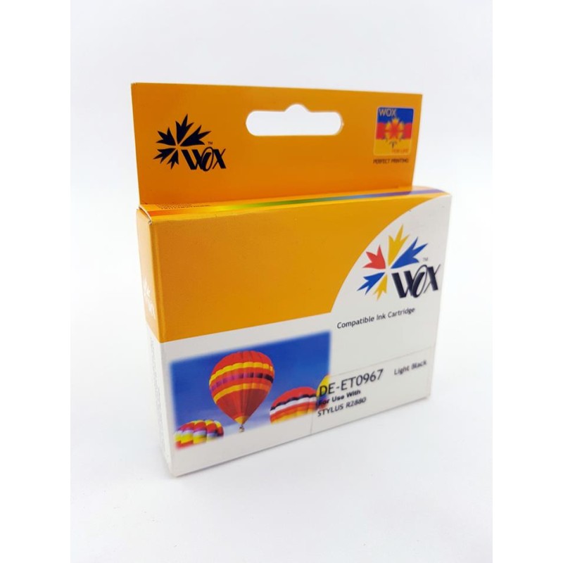 Tusz Wox Light Black Epson T0967 Zamiennik C13T09674010