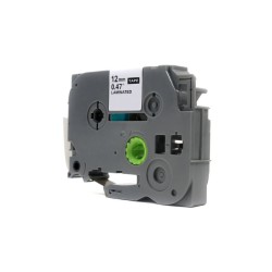 Taśma Jetworld Czarny Na Srebrnym Zamiennik Brother 12Mm X 8M Tze-931 (Tze931, Tz931, Tz-931, Aze931, Aze-931)