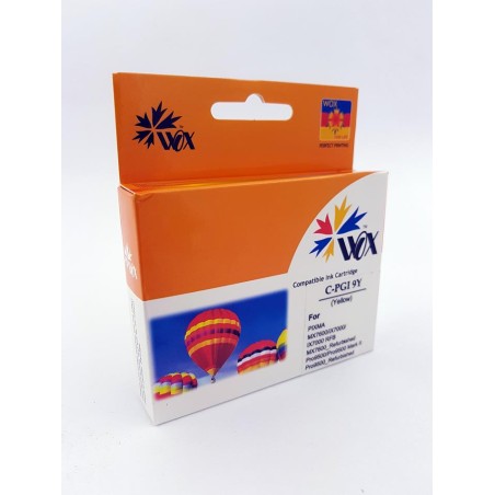 Tusz Wox Yellow Canon Pgi 9Y Z Chipem Zamiennik Pgi-9Y