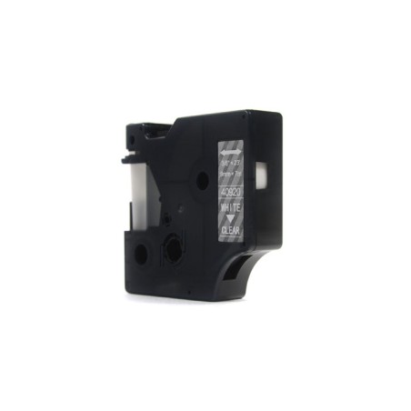 Taśma Jetworld Zamiennik Dymo D1 Biały Na Przezroczystym 9Mm X 7M  Lm100, Lm100Plus, Lm100Series, Lm120P, Lm280, Lm300, Lm350, L