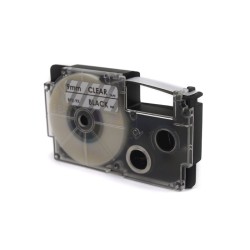 Taśma Jetworld Zamiennik Casio Czarny Na Przezroczystym 9Mm X 8M (Pt-9X1, Pt9X1, Xr-9X1, Xr9X1)