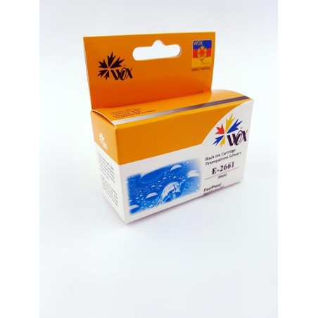 Tusz Wox Czarny Epson T2661 Zamiennik C13T26614010