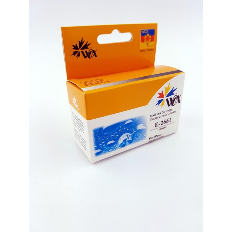 Tusz Wox Czarny Epson T2661 Zamiennik C13T26614010