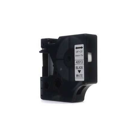 Taśma Jetworld Zamiennik Dymo D1 Czarny Na Białym 9Mm X 7M  Lm100, Lm100Plus, Lm100Series, Lm120P, Lm280, Lm300, Lm350, Lm350D, 