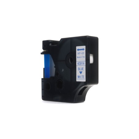 Taśma Jetworld Zamiennik Dymo D1 Niebieski Na Białym 9Mm X 7M  Lm100, Lm100Plus, Lm100Series, Lm120P, Lm280, Lm300, Lm350, Lm350