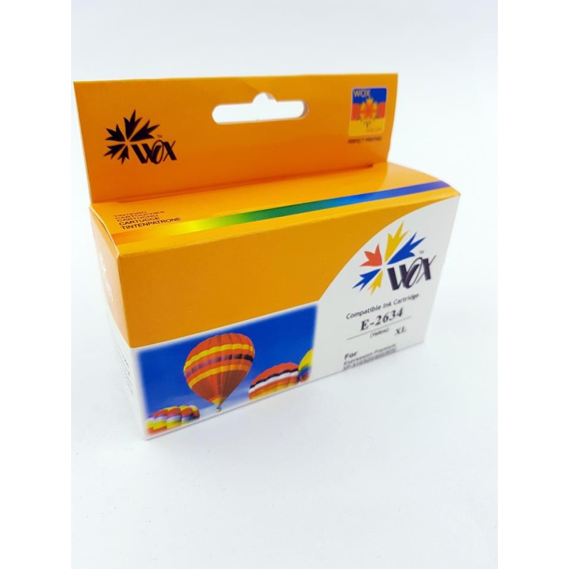 Tusz Wox Yellow Epson T2634 (26Xl) Zamiennik C13T26344010