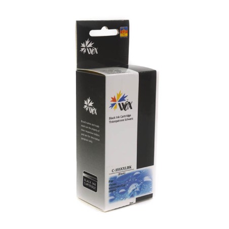 Tusz Wox Black Canon Pgi 555Bk Xxl Z Chipem Zamiennik Pgi-555Pgbkxxl (8049B001)