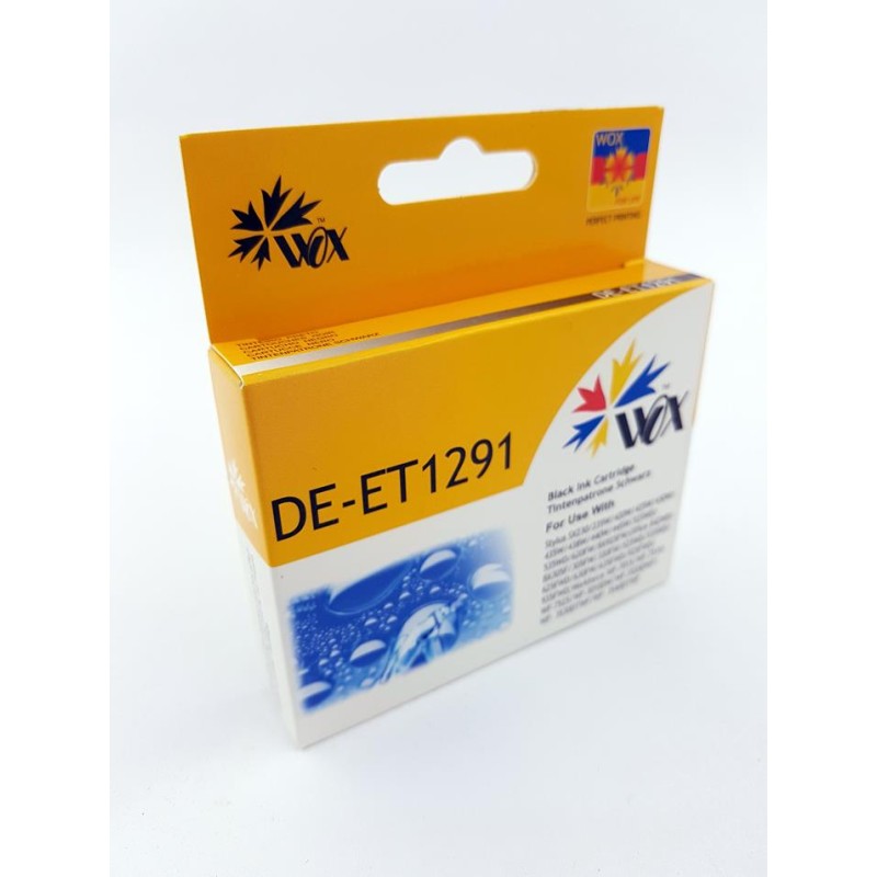 Tusz Wox Black Epson T1291 Zamiennik C13T12914010