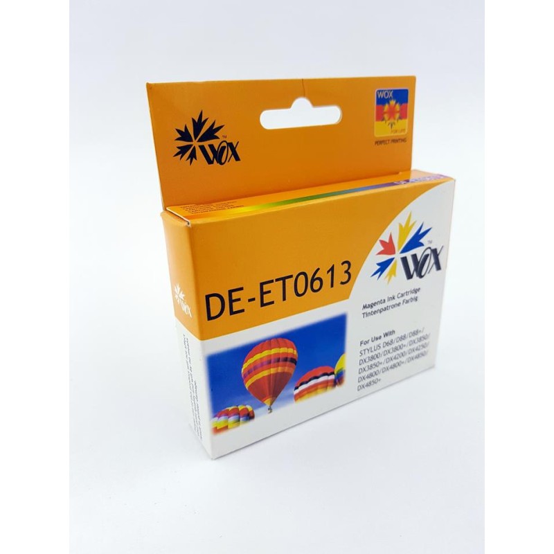 Tusz Wox Magenta Epson T0613 Zamiennik C13T06134010