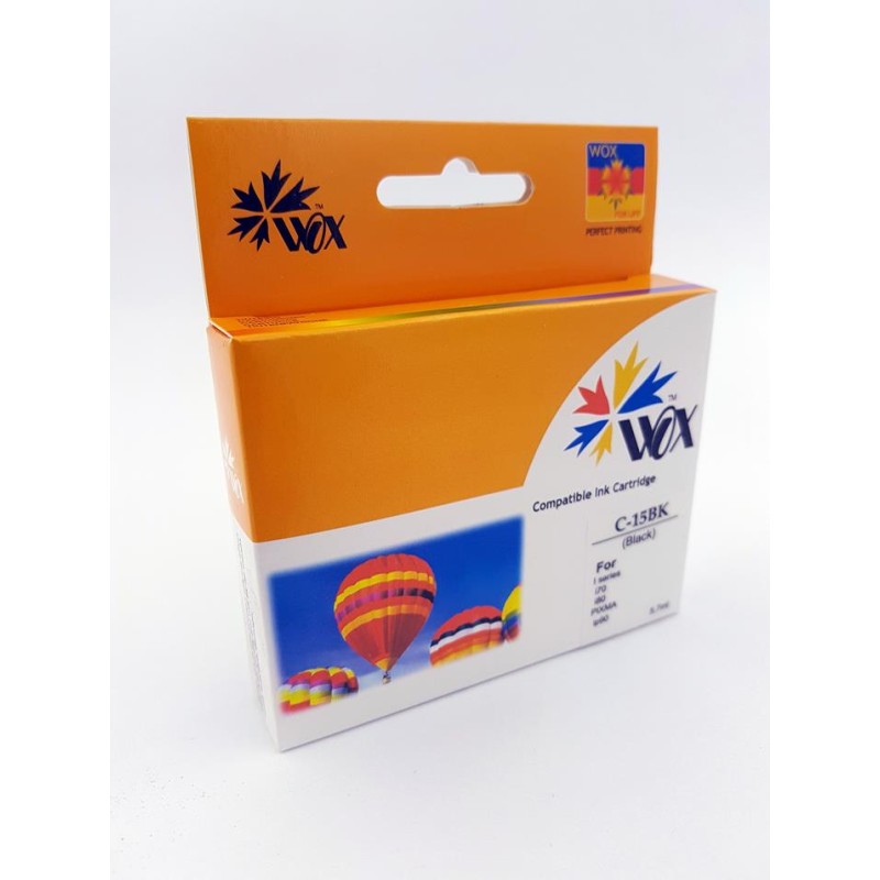 Tusz Wox Czarny Canon Bci 15B Zamiennik 8190A002