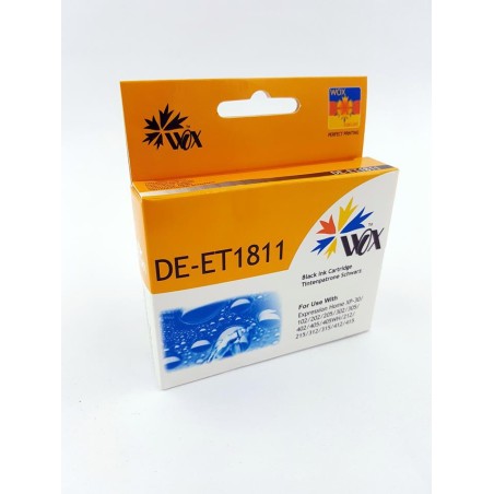 Tusz Wox Black Epson T1811 Zamiennik C13T18114010