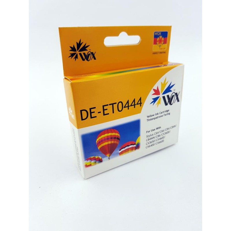 Tusz Wox Yellow Epson T0444 Zamiennik C13T04444010