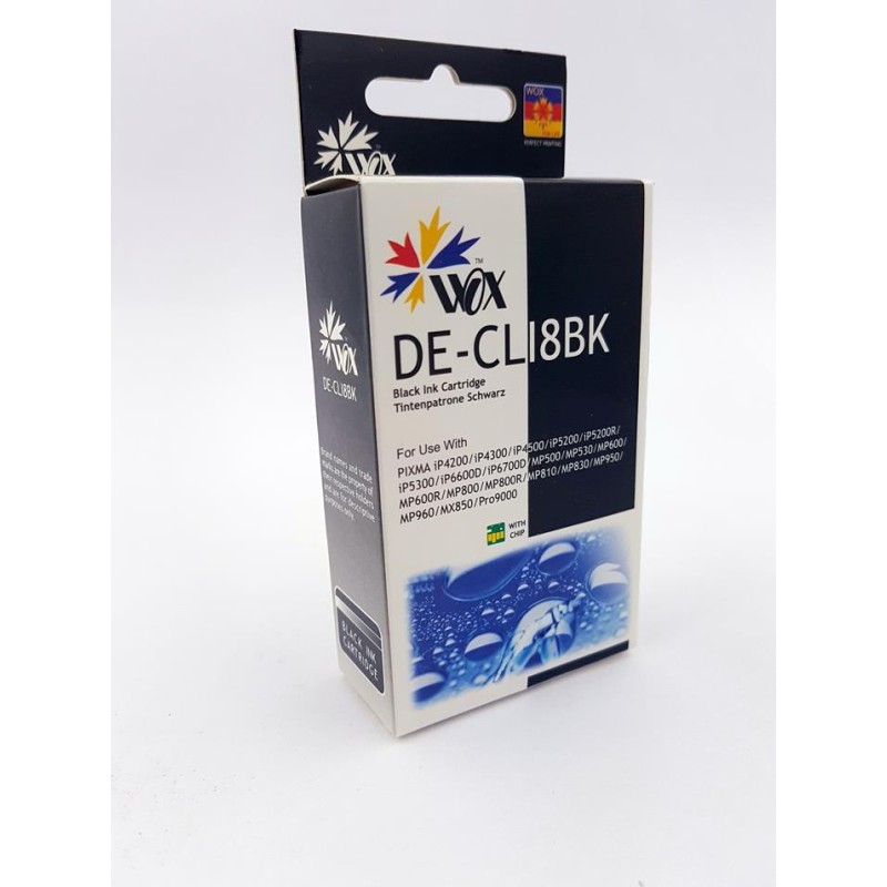 Tusz Wox Black Canon Cli 8Bk Zamiennik Cli8Bk