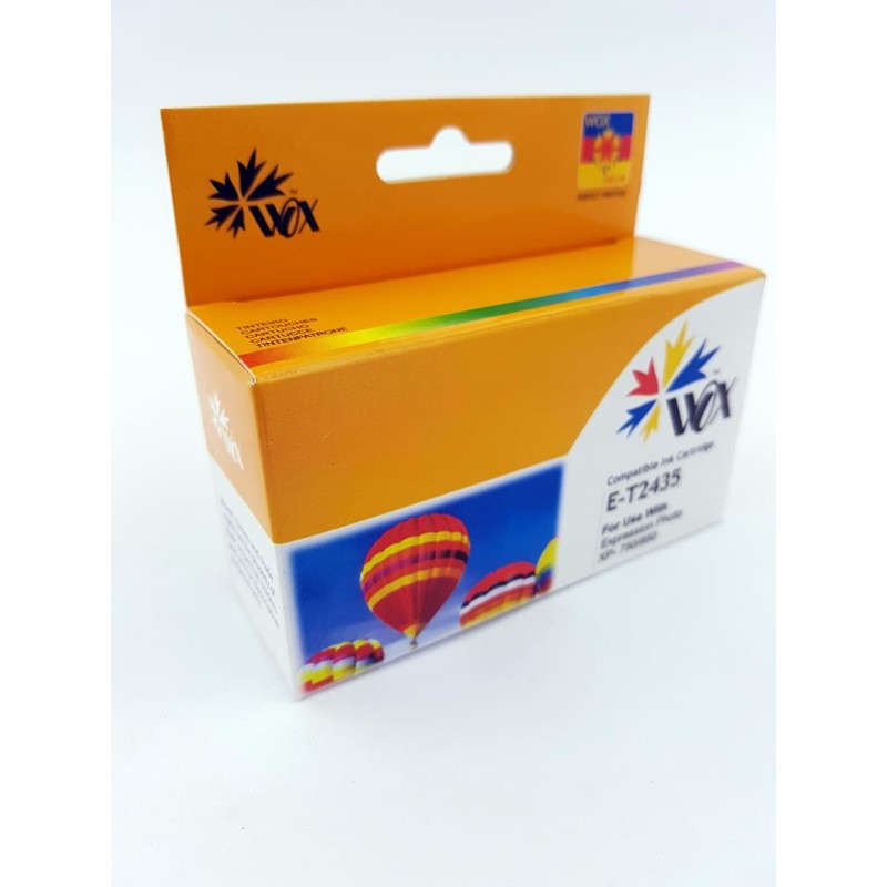 Tusz Wox Light Cyan Epson T2435 Zamiennik T24354010