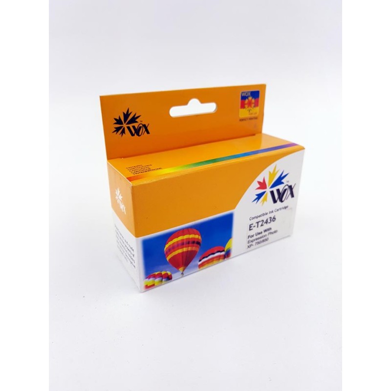 Tusz Wox Light Magenta Epson T2436 Zamiennik T24364010