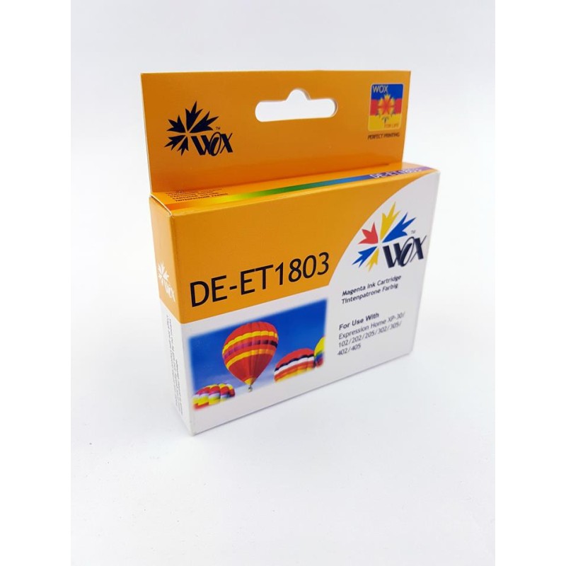 Tusz Wox Magenta Epson T1803 Zamiennik C13T18034010