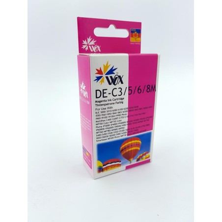 Tusz Wox Magenta Canon Bci3Em / Bci6Em Zamiennik 4481A002