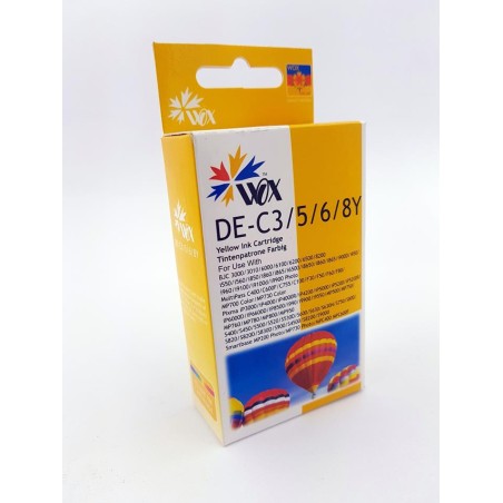 Tusz Wox Yellow Canon Bci3Ey / Bci6Ey Zamiennik 4482A002