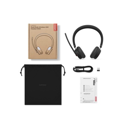 Lenovo Dual-Mode Wireless Anc Headset 6550 Usb-A