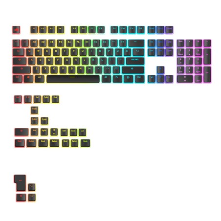 Glorious Gaming Glo-Kb-Acc-Kc-Gpbt-Aura-Blk-Us Części Do Urządzeń Wejściowych Nakładki Na Przyciski Klawiatury