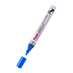 Marker Olejowy Pentel Średnia Okrągła  Końcówka,  Mmp10-C Niebieski