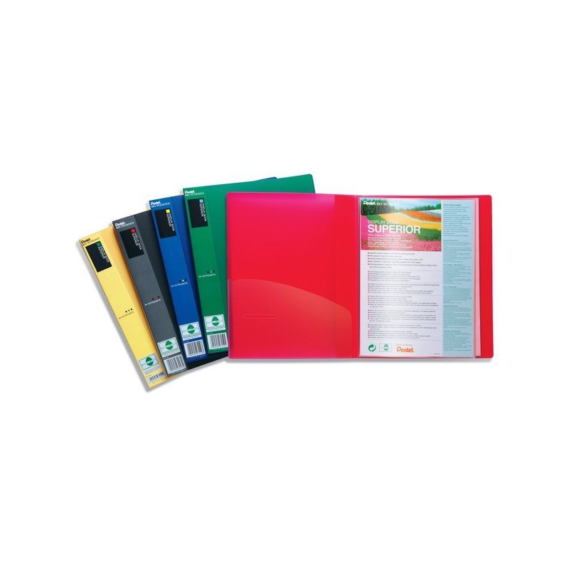 Album Ofertowy Superior, 40 Kieszeni Czarny Dcf142-A Pentel