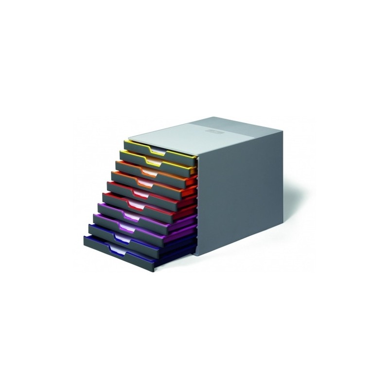 Pojemnik Z Kolorowymi Szufladkami Durable Varicolor