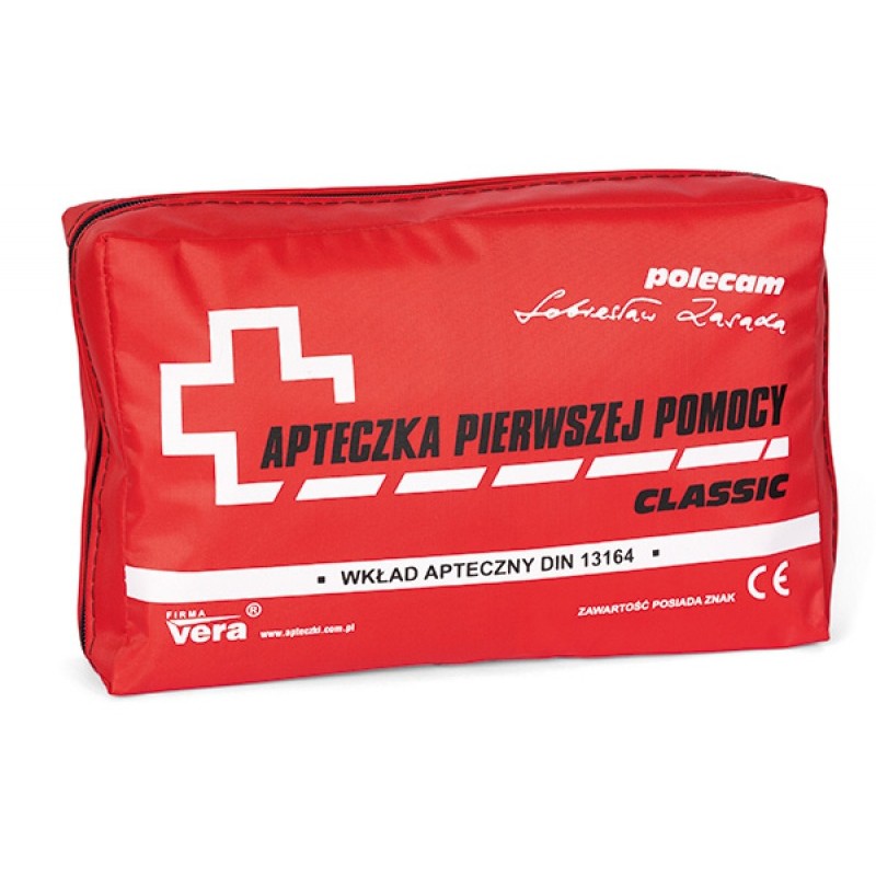 Apteczka Uniwersalna , Wodoodporna Saszetka, Vera Din 13164