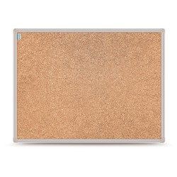Tablica Korkowa Memobe, Rama Aluminiowa Srebrna, Smart, 120X90Cm Mstc120090.00.82.03