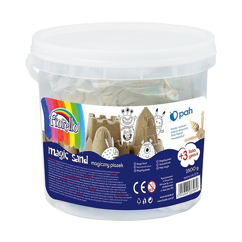 Magiczny Piasek Fiorello Gr-F2500P 2.5Kg Wiaderko