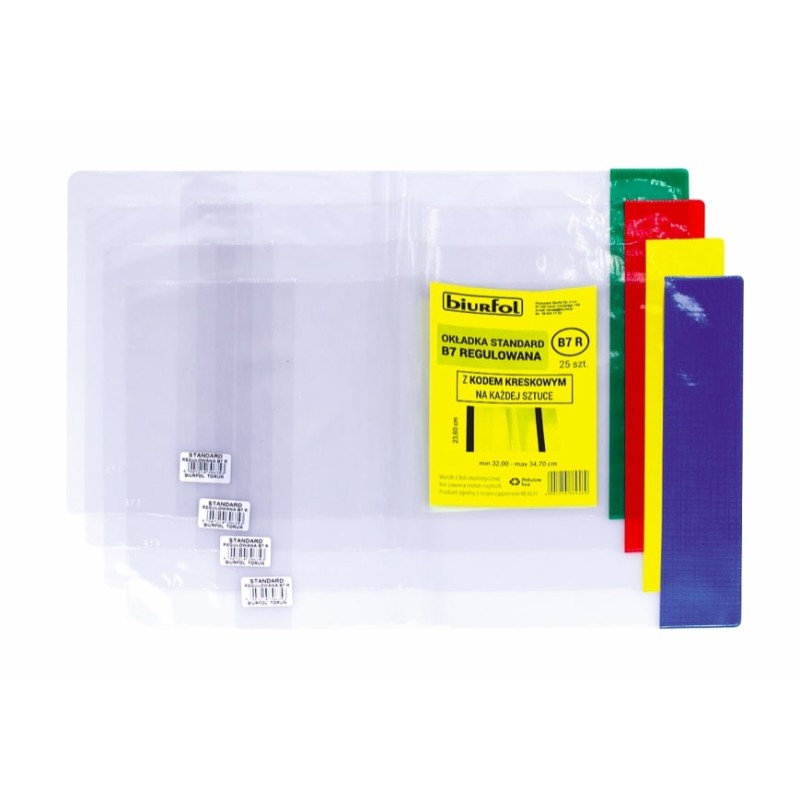 Okładka Standard E5 - 277 Regulowana (25) Z Kod. Na Szt. Ozk-48 Biurfol