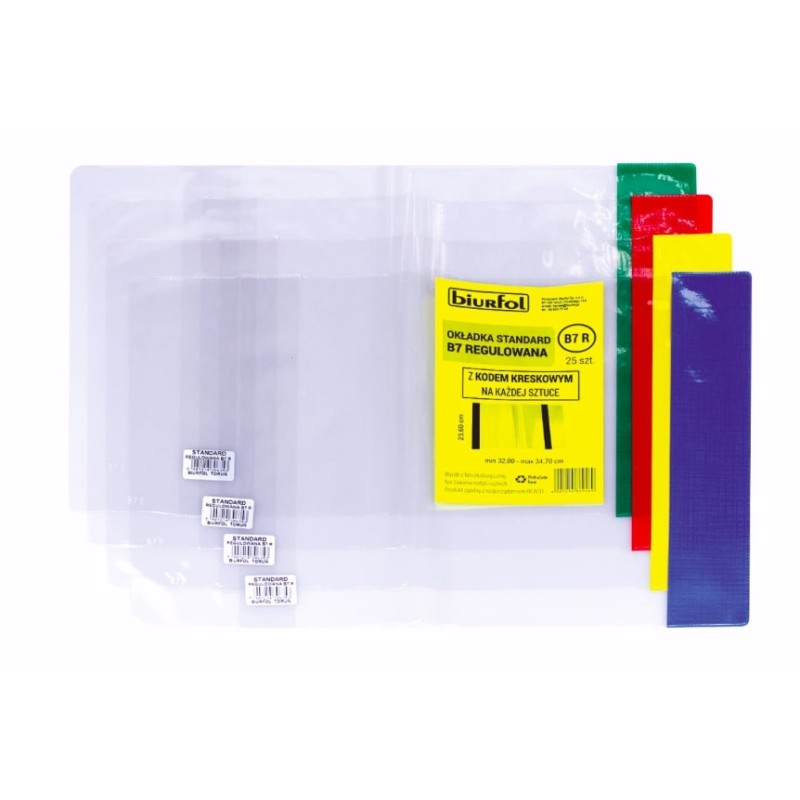 Okładka Standard S6 - 261 Regulowana (25) Z Kod. Na Szt. Ozk-52 Biurfol