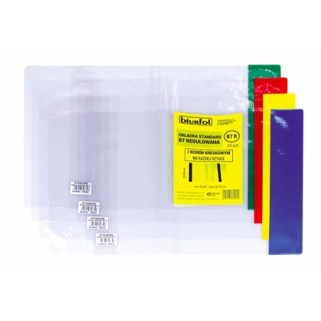 Okładka Standard B6 - 239 Regulowana (25) Z Kod. Na Szt. Ozk-42 Biurfol