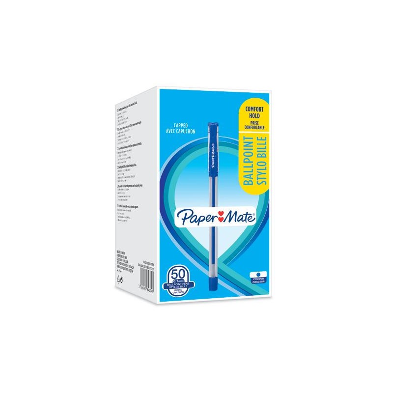 Długopis_Ze Skuwką Brite Niebieski Paper Mate 2084374