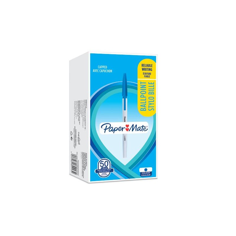 Długopis_Ze Skuwką Paper Mate 045 Fine (0,7 Mm) Niebieski 2084413