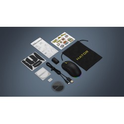 Mysz Dla Graczy Hator Quasar 3 Ultra 8K Wireless Czarna