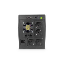 Ups Line-Ineractive Lcd, 1500Va/900W2X12V/9Ah, Avr, 4Xschuko, Usb, Rs232, Rj45