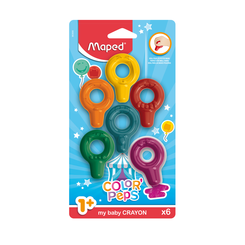 Kredki Baby Colorpeps Early Age 6 Szt. Maped 863806
