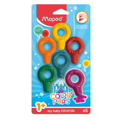 Kredki Baby Colorpeps Early Age 6 Szt. Maped 863806
