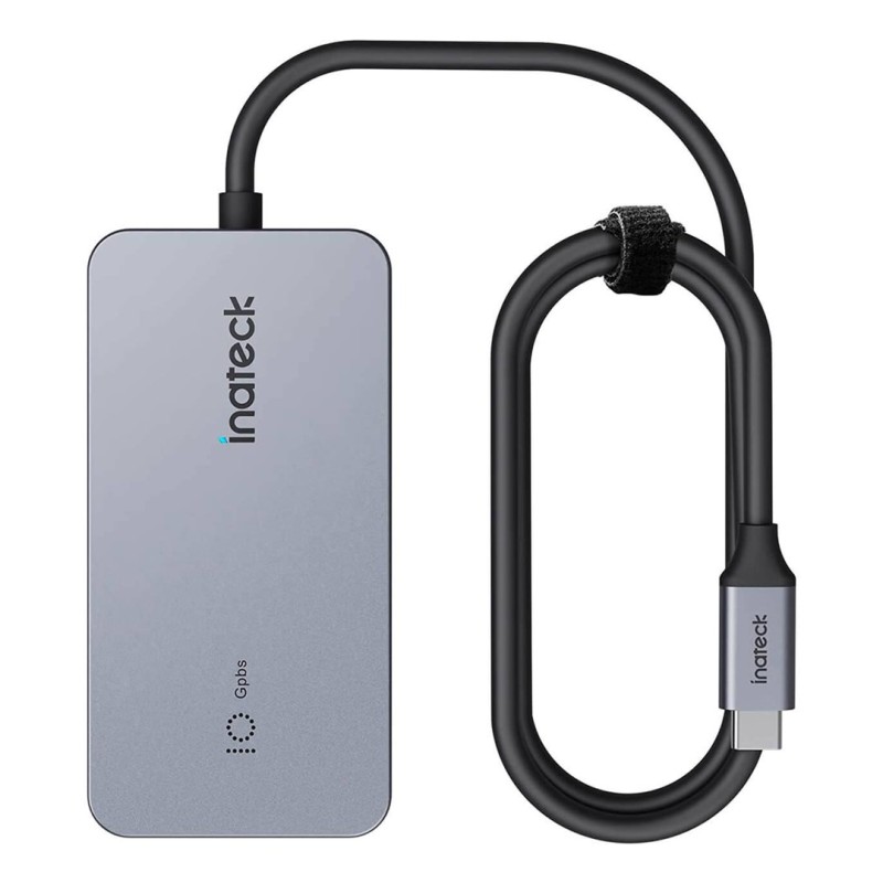 Inateck Hb2027 Usb 3.2 Gen 2 (3.1 Gen 2) Type-C 10000 Mbit/S Szary