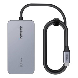 Inateck Hb2027 Usb 3.2 Gen 2 (3.1 Gen 2) Type-C 10000 Mbit/S Szary