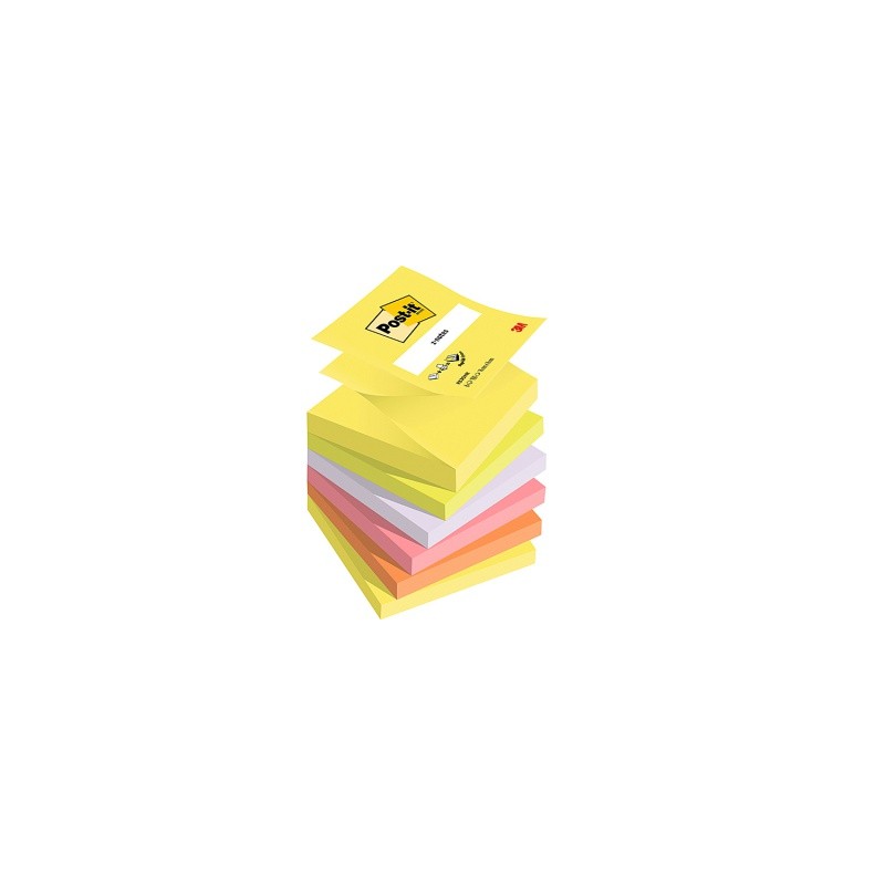 Bloczki 3M Post-It Z-Notes 76X76Mm Neonowe 6X100K R330-Nr Ft510089939