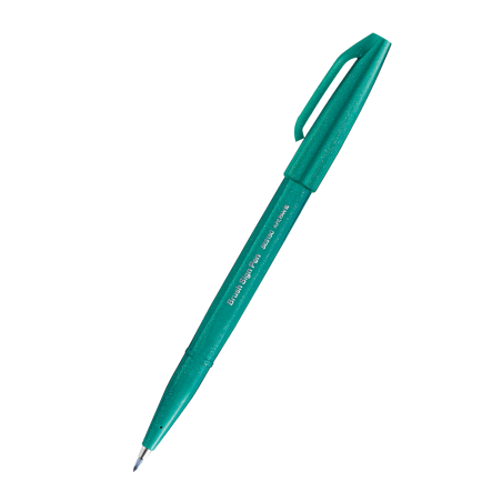 Pisak Pędzelkowy Do Kaligrafii Turkusowy Ses15-D3X Pentel