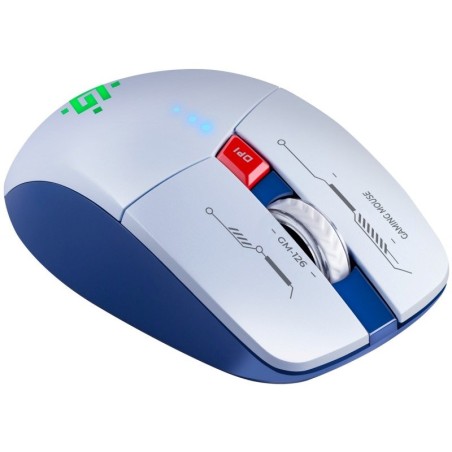 Defender Mysz Gm-126 Tisa Rf+Bt Optic 1600Dpi 6P Biała