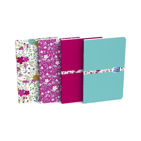Zeszyt 90X140 30K, Linia, Oxford, Floral 400111055