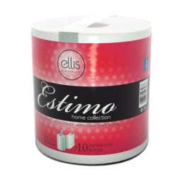 Ręcznik W Roli Estimo Professional R100/2 100M 2Warstwy Celuloza 500 Listków Ellis 3087