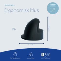R-Go Tastatur Nummernblock Break Bluetooth Weiăź