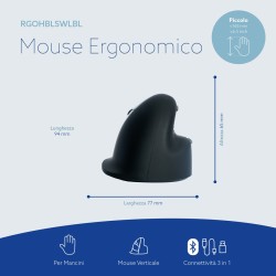 R-Go Tastatur Nummernblock Break Bluetooth Weiăź