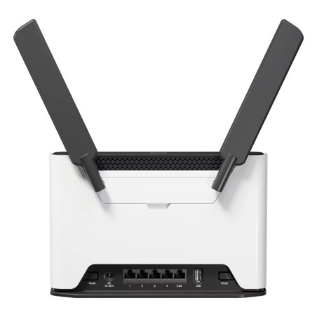 Mikrotik Chateau Lte7 Ax Router Bezprzewodowy Gigabit Ethernet Dual-Band (2.4 Ghz/5 Ghz) 4G Czarny, Biały