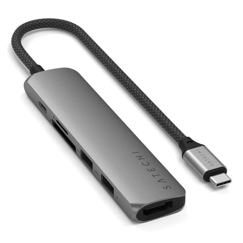 Satechi 6-W-1 - Stacja Dokująca - Usb-C 3.2 Gen 2 - Hdmi